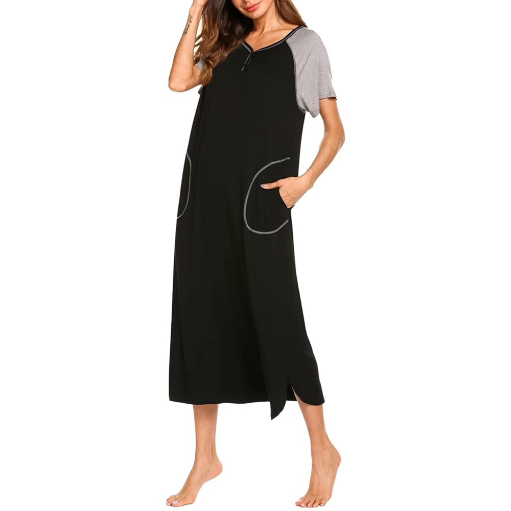 📦 Black sleep dress (1-S | 6-XL | 12-XXL) - Picture 2 of 5